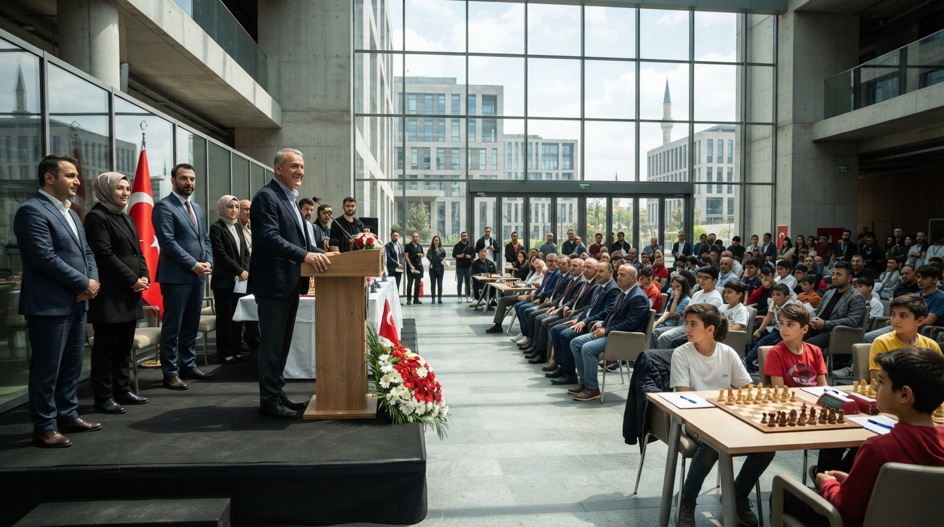 9. Uluslararası İstanbul Open Satranç Turnuvası Sultangazi’de başladı
