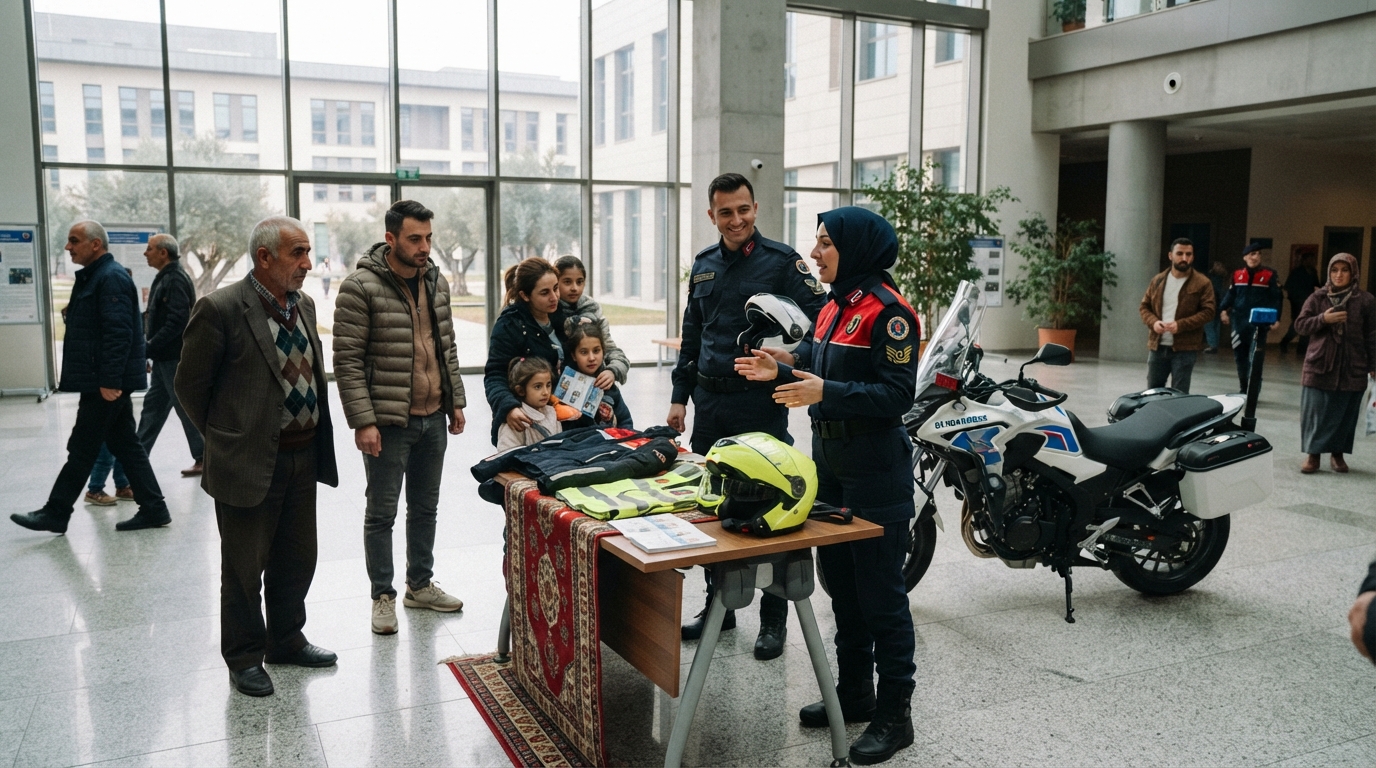 Afyonkarahisar'da motokros şampiyonasında jandarma bilgilendirmesi: Hangi güvenlik başlıkları öne çıktı?