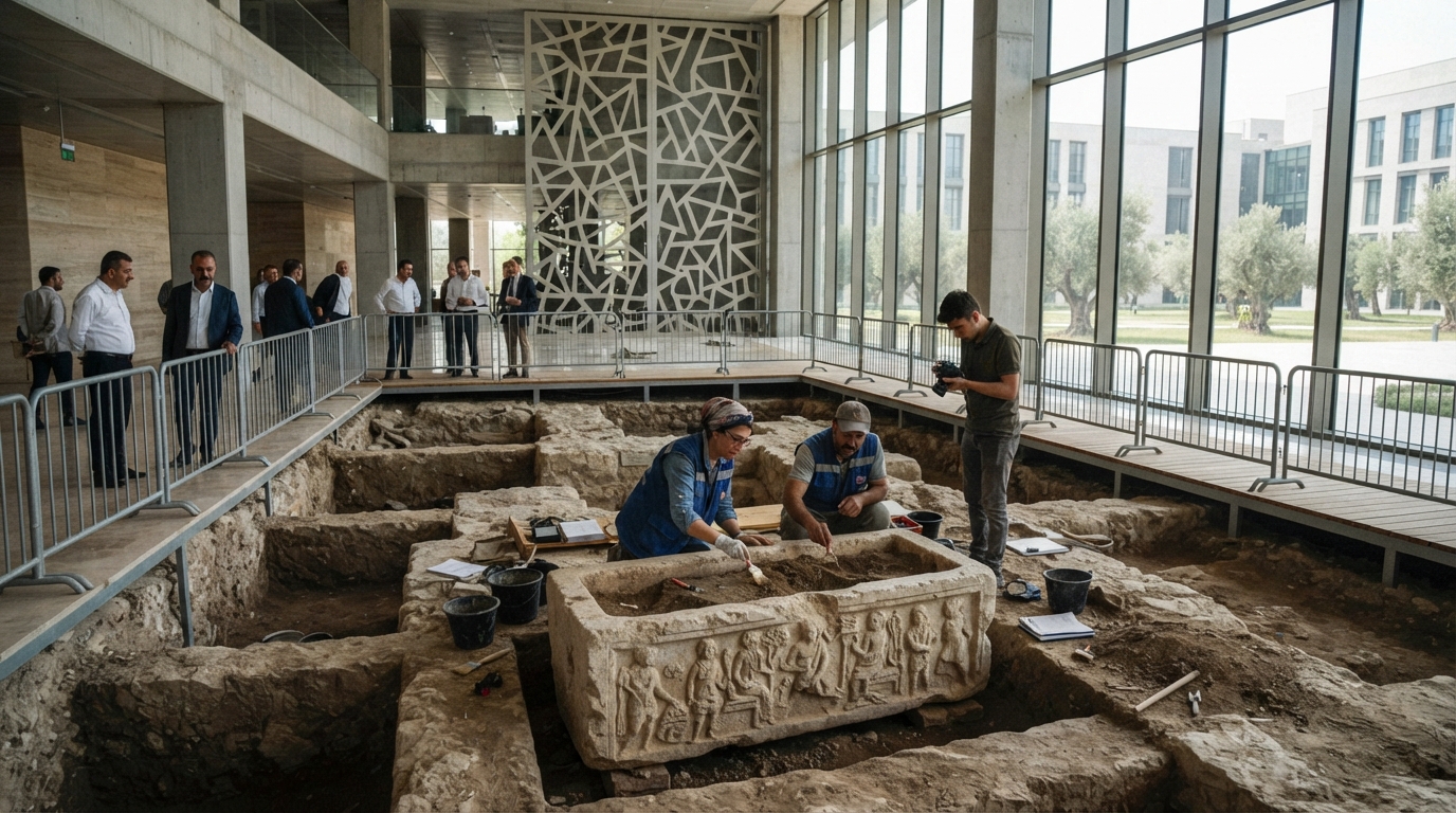 Aspendos güreşçi mezarı Klasik Dönem’e ilişkin yeni bir pencere açtı