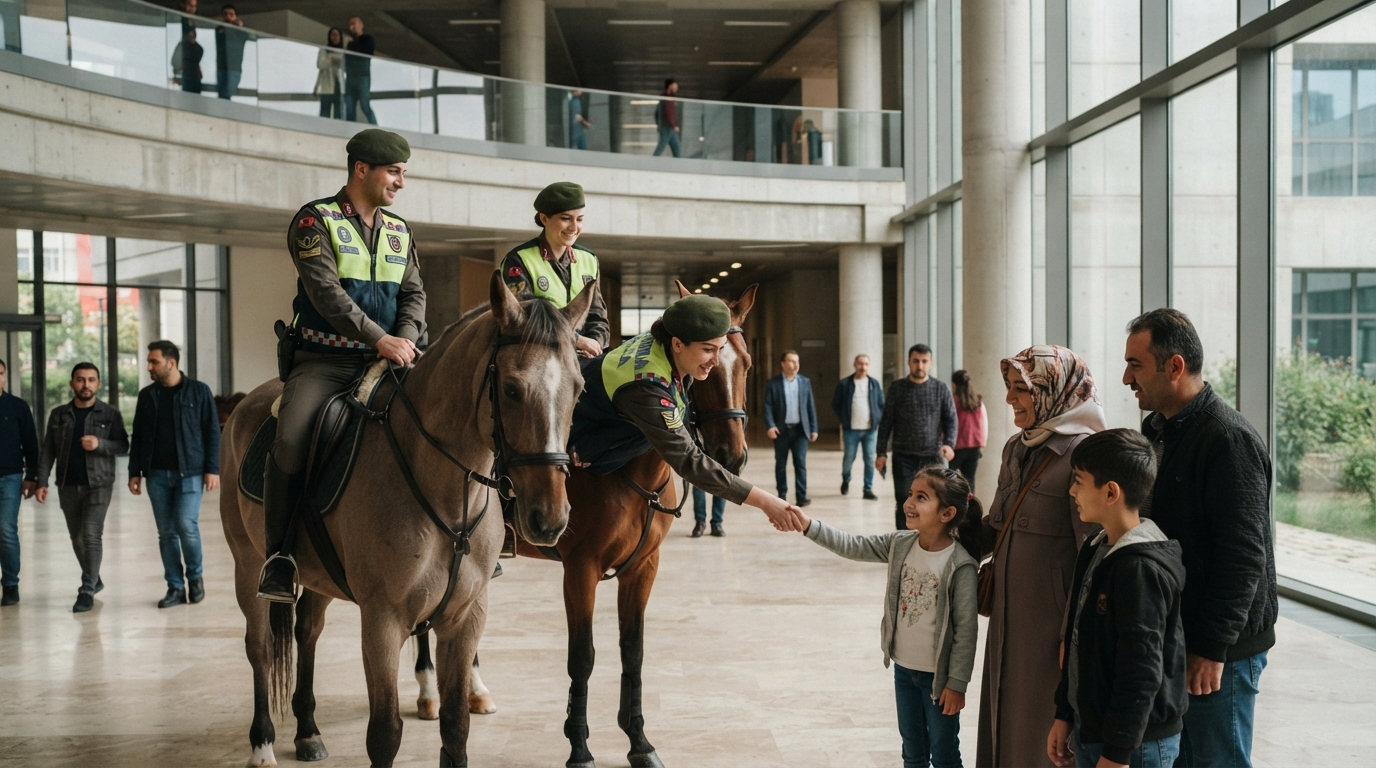 Atlı Jandarma Birlikleri Ahlat’taki Malazgirt Zaferi etkinliklerinde ilgi gördü