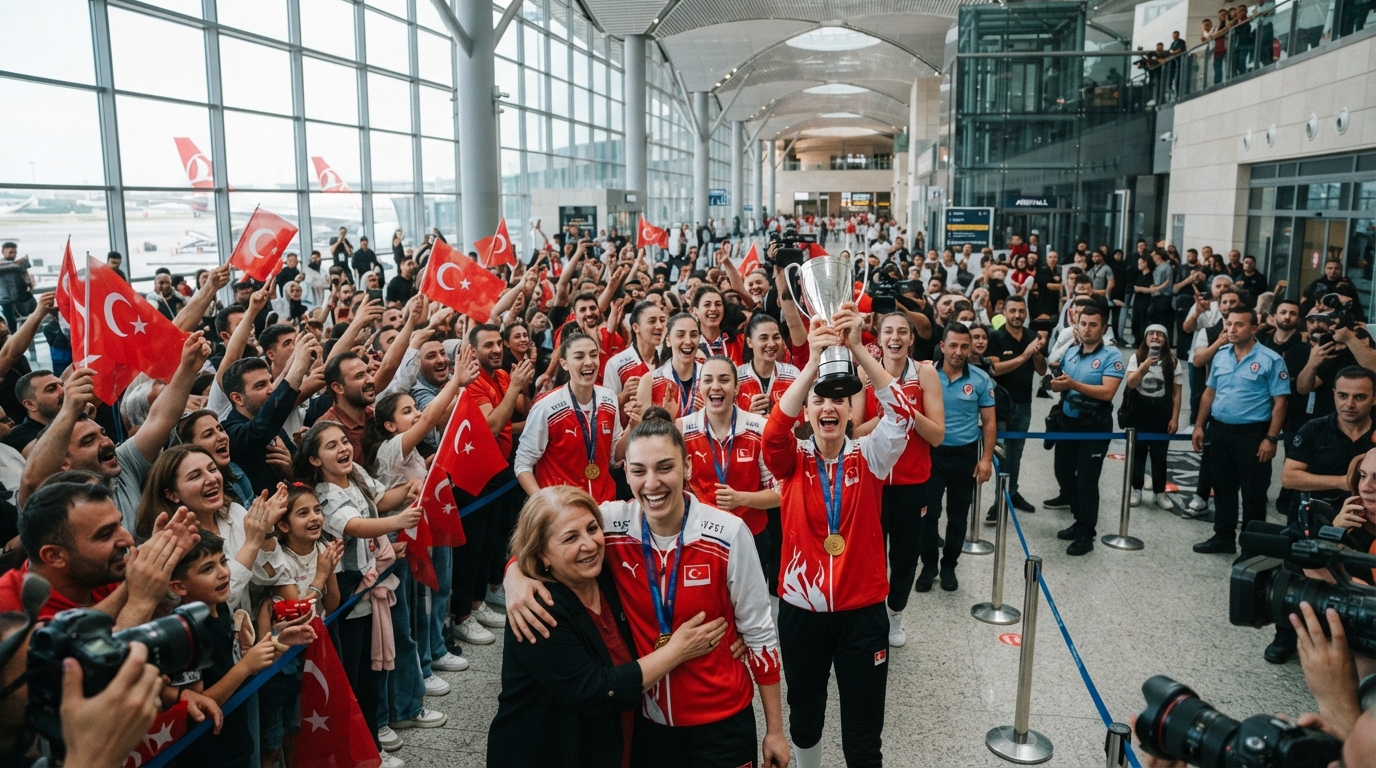 Filenin Sultanları, 2026 FIVB Milletler Ligi şampiyonluğunun ardından yurda döndü