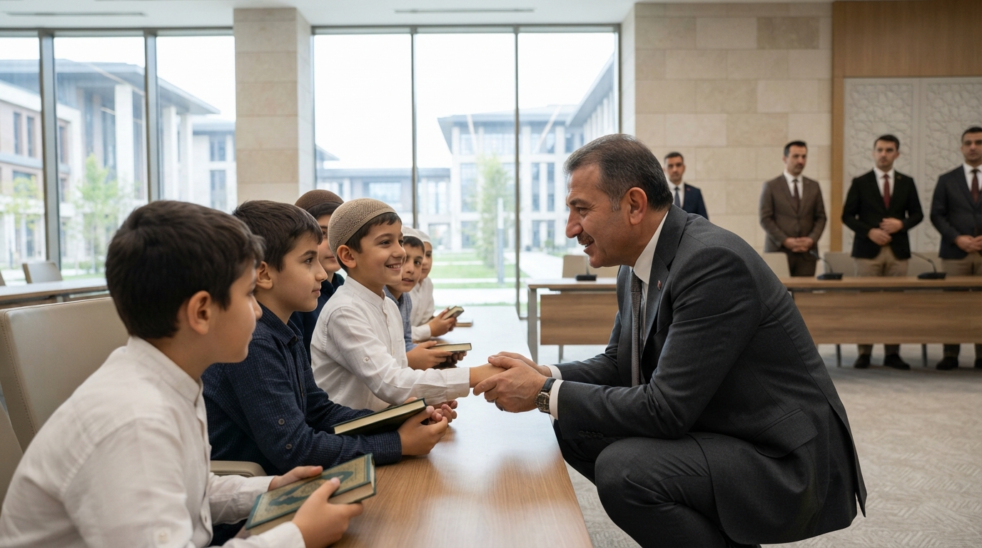 Mustafa Çiftçi genç hafızlarla buluştu: Programın öne çıkan mesajları