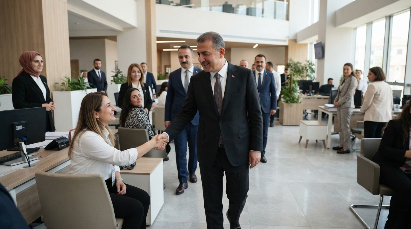 Mustafa Çiftçi’nin Yenipazar ziyareti: İlk görev yerine 28 yıl sonra dönüş