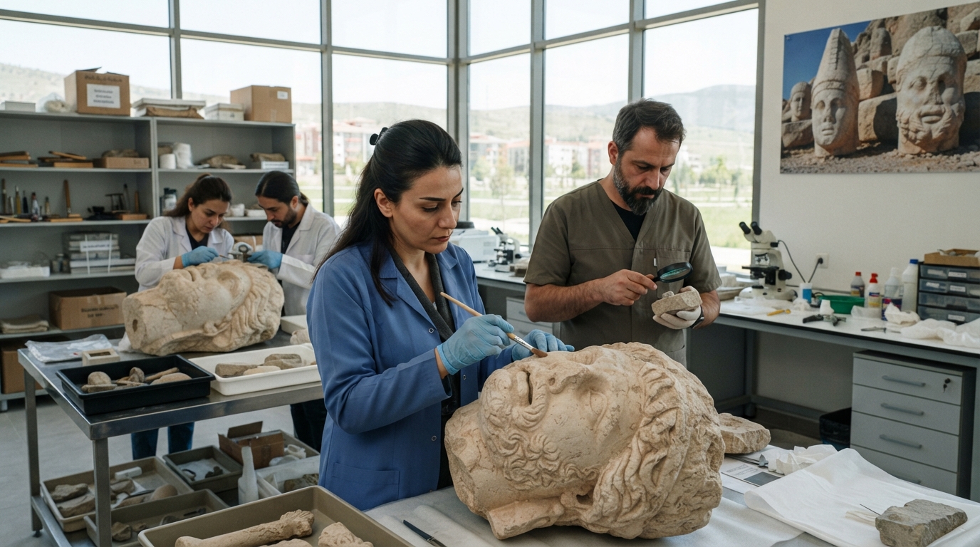Nemrut koruma çalışmaları: Dev heykeller için beş yıllık sağlamlaştırma programı