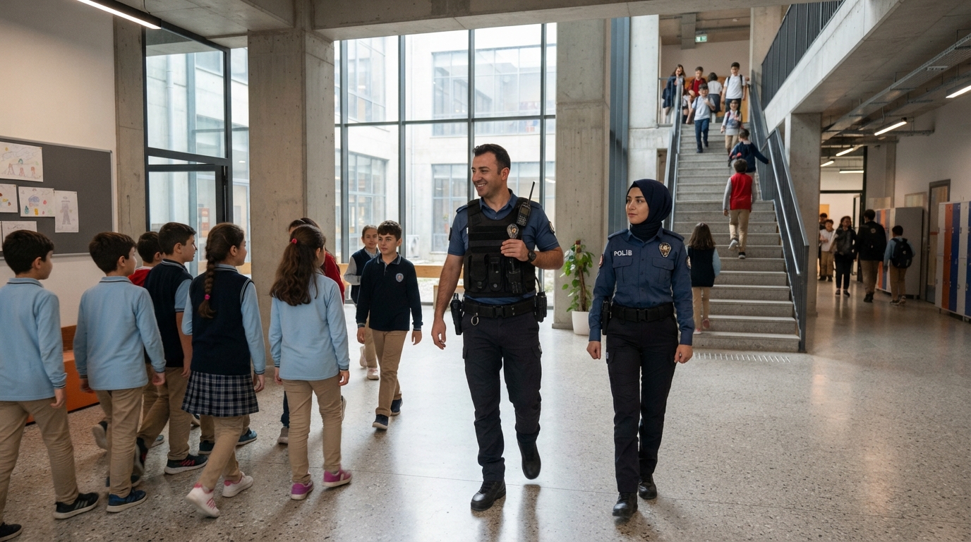 Okul güvenliği için 81 ilde emniyet ve jandarma görevlendirildi