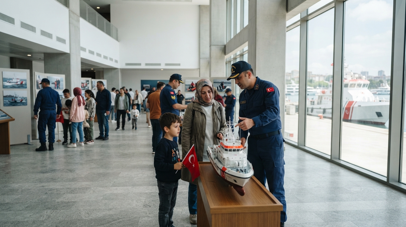 Sahil Güvenlik unsurları 18 Mart törenleri kapsamında halkın ziyaretine açılacak