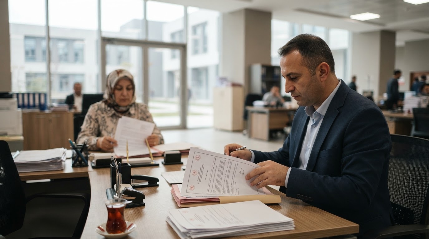 Stajyer kontrolör yedek adaylar için belge teslim süreci başladı