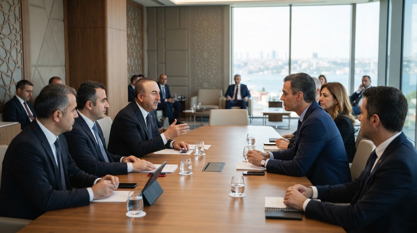 Türkiye-İspanya ticareti Madrid’de yatırım ve Avrupa entegrasyonu gündemiyle ele alındı