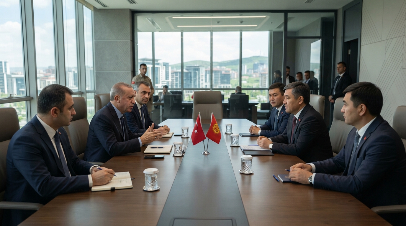 Türkiye-Kırgızistan güvenlik iş birliği Ankara’daki görüşmede ele alındı