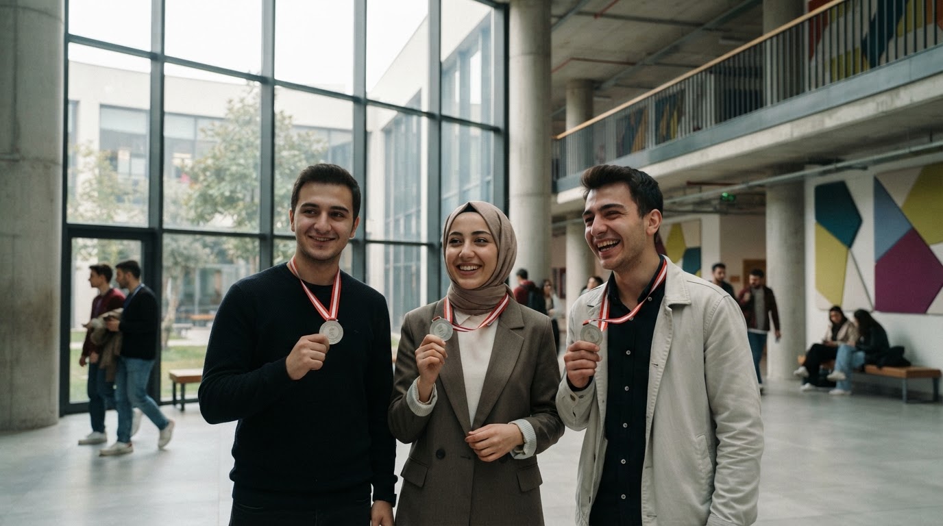 Uluslararası Coğrafya Olimpiyatı’nda Türkiye’ye 4 gümüş madalya