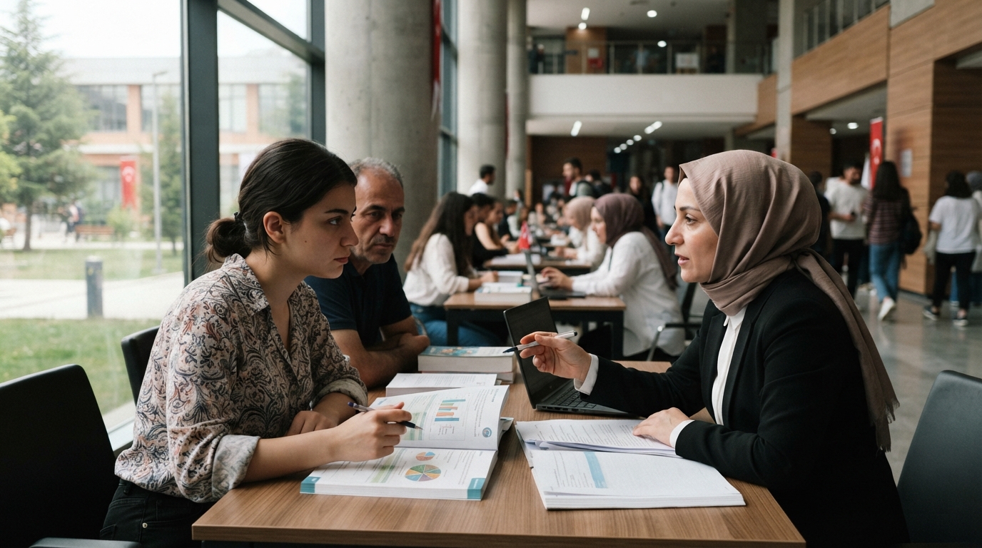 Üniversite tercih desteği programında sınav sistemi ve yeni müfredat mesajı