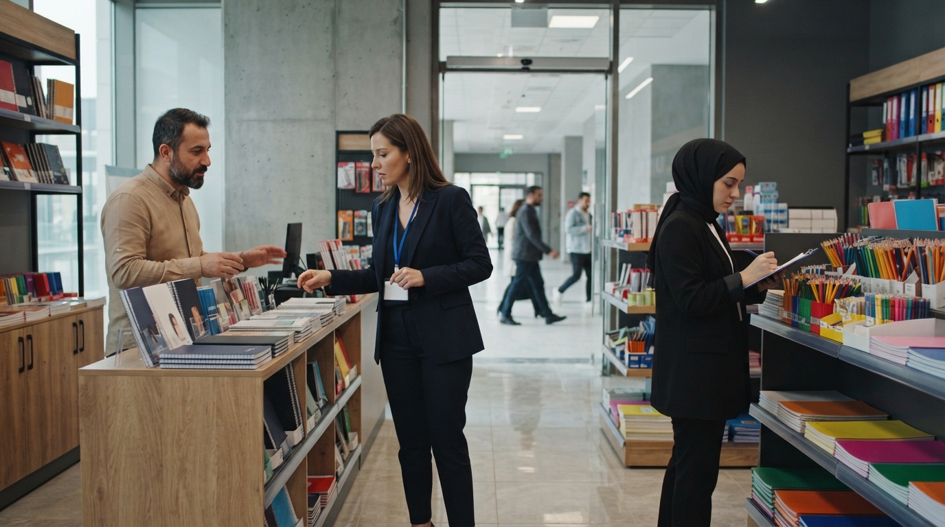 Yeni eğitim öğretim dönemi öncesi kırtasiye denetimleri sıklaştırıldı