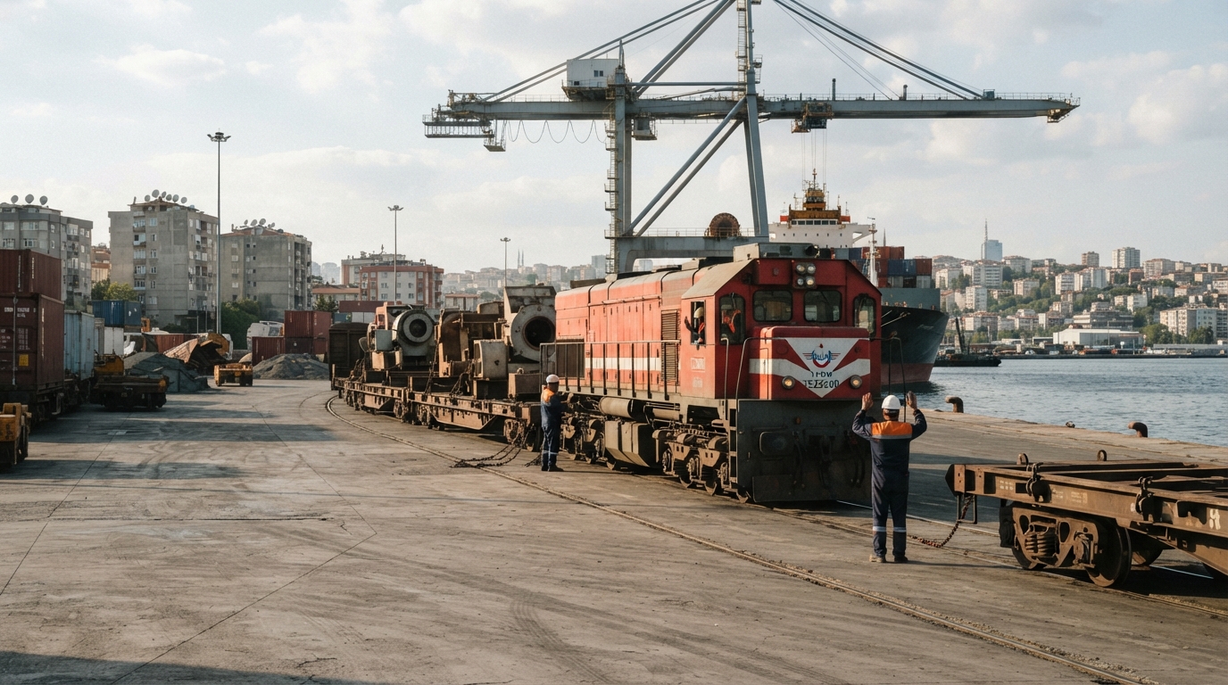 Yerli lokomotif ihracatı başladı: DE 10000 Tanzanya yolunda