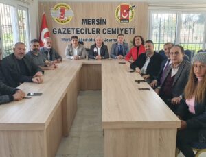 Mersin Beşiktaşlılar Derneği’nden gazetecilere ziyaret