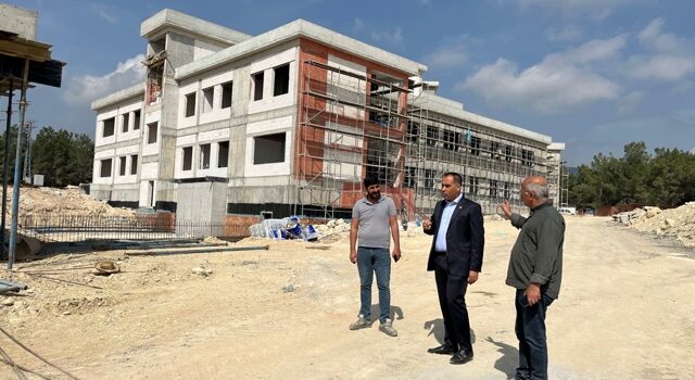 Kıratlı: “Mezitli Devlet Hastanesi İnşaatında Çalışmaların Yüzde40’ı Tamamlandı”